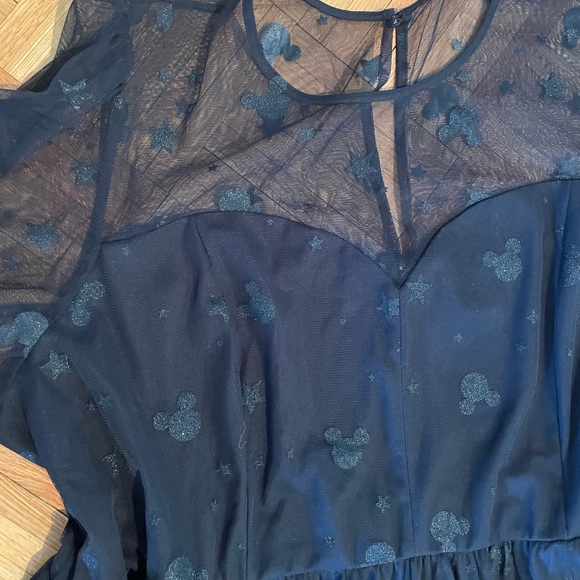 Torrid Disney Mickey Mesh Glitter Dress - Picture 6 of 7